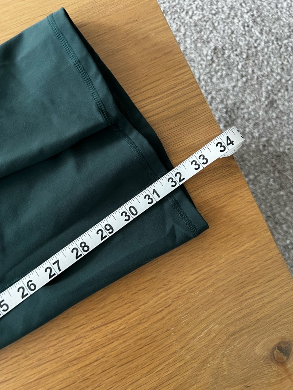 Fabletics Forest Green High-Waist Leggings - Picture 3 of 4